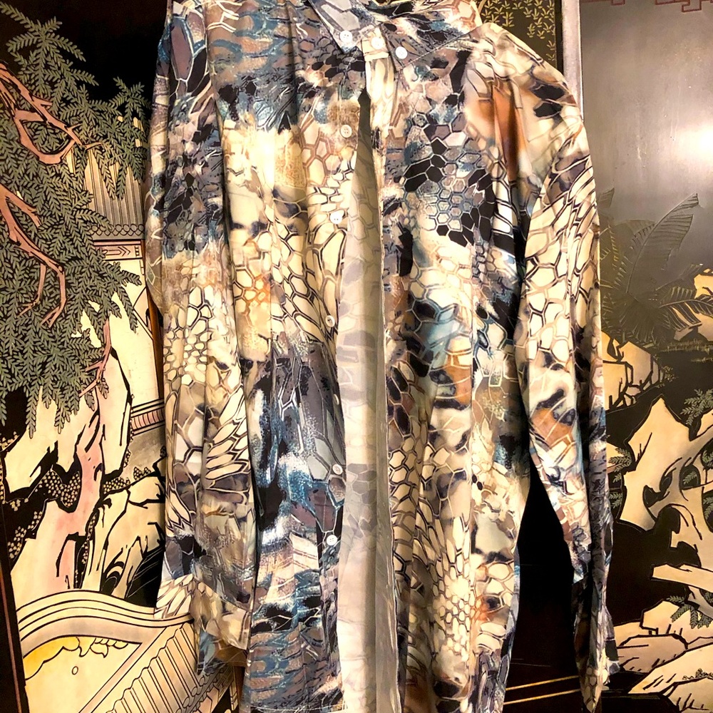 A shirt dress